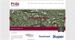 Desktop Screenshot of pridepark.net